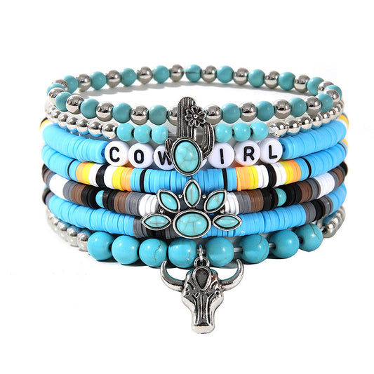 Vintage Bohemian Turquoise Bracelets