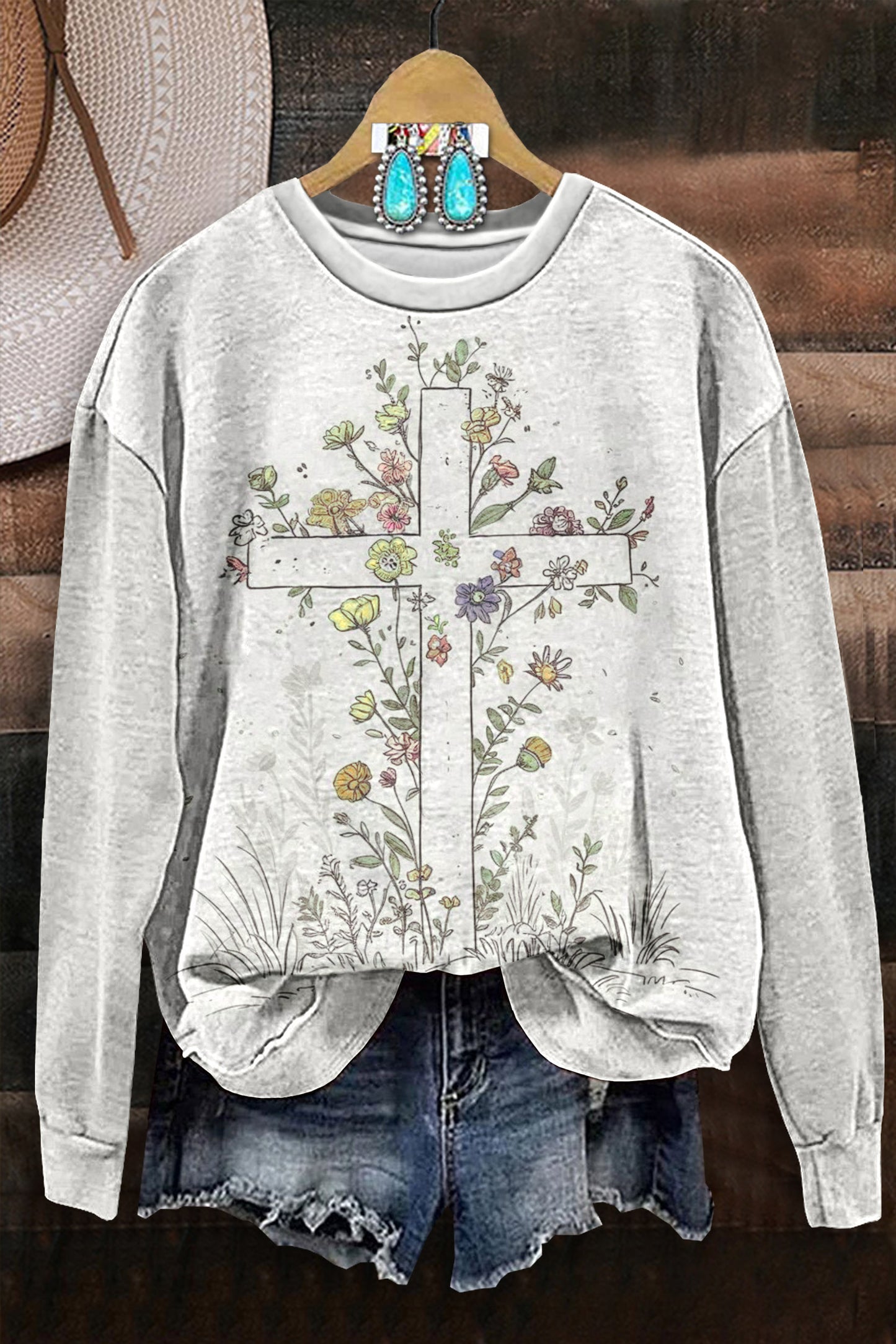 Faith Warrior Graphic Sweatshirt