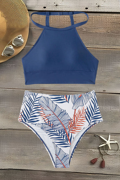 Sexy High Waist Split Bikini