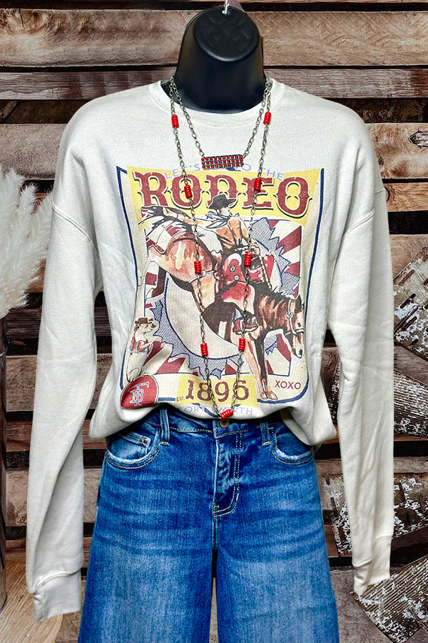 Retro The Fort Worth Great Western Rodeo Sweatshirt