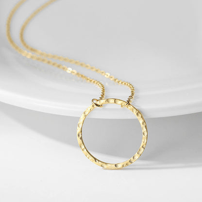 Classic Simple Circle Necklace