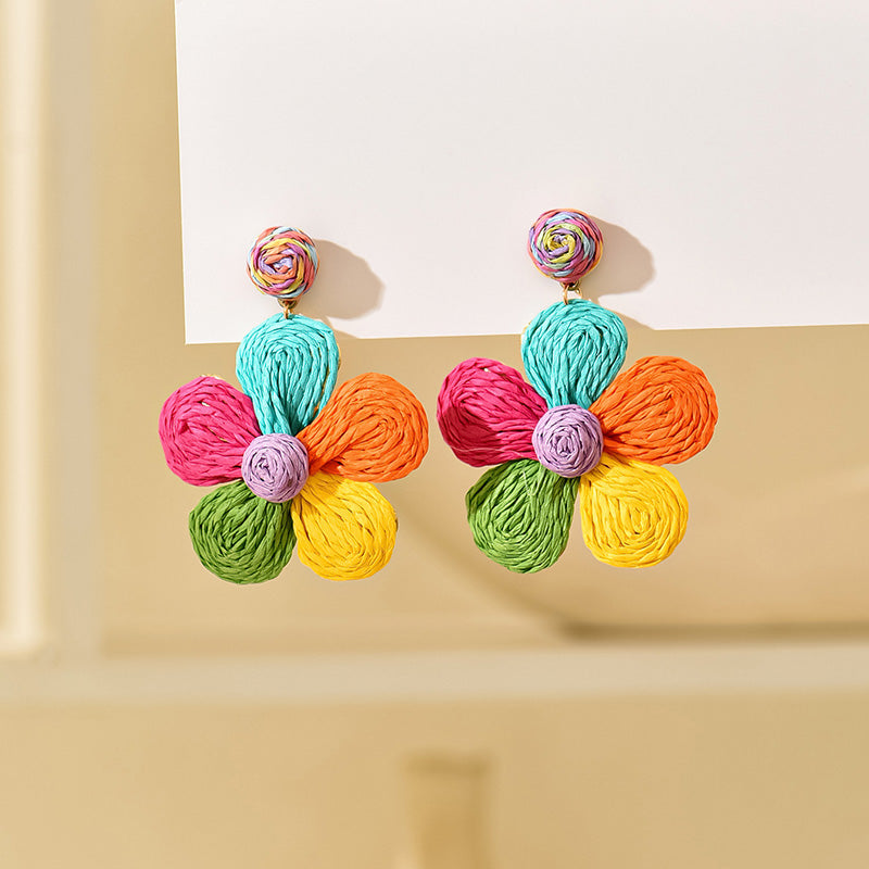 Colorful Bohemia Irregular Earrings