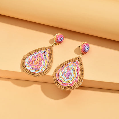 Colorful Bohemia Irregular Earrings