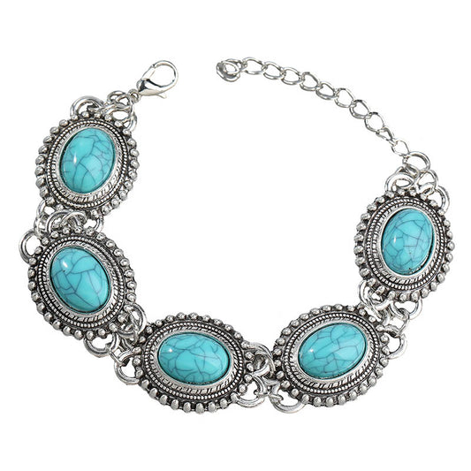 Turquoise Hip Hop Bracelet