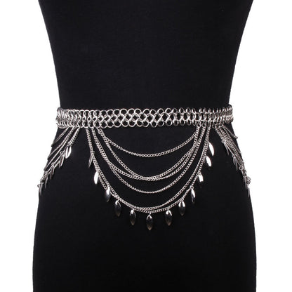 Chic Hollow Multi-layer Waist Chain