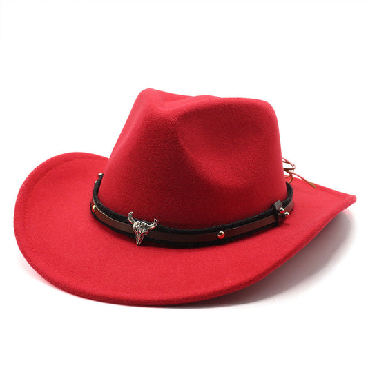 Western Bullhead Felt Cowboy Hat