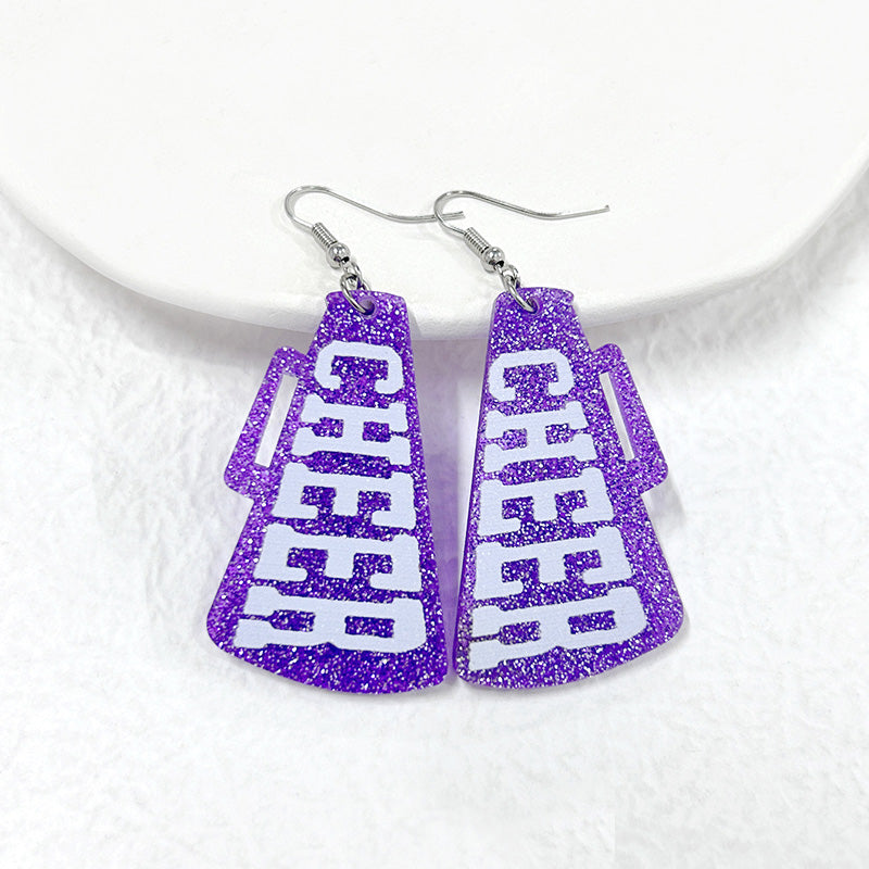 Sparkling Cheer Gameday Earrings