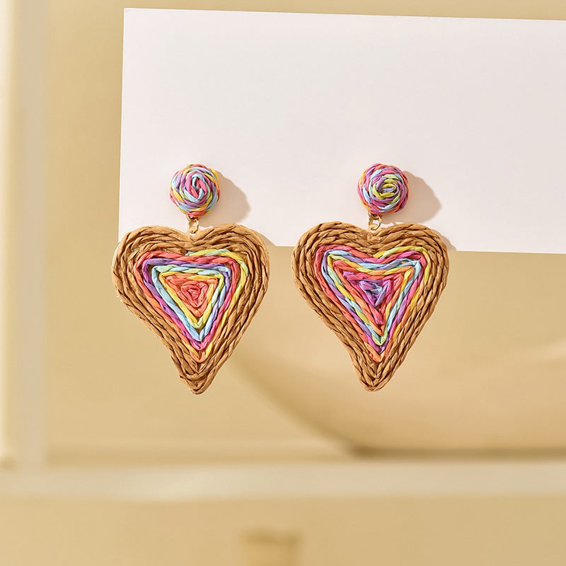 Colorful Bohemia Irregular Earrings