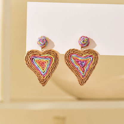 Colorful Bohemia Irregular Earrings