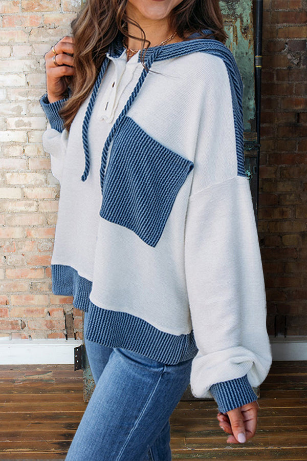 Chic Loose Hooded Sweatshirt