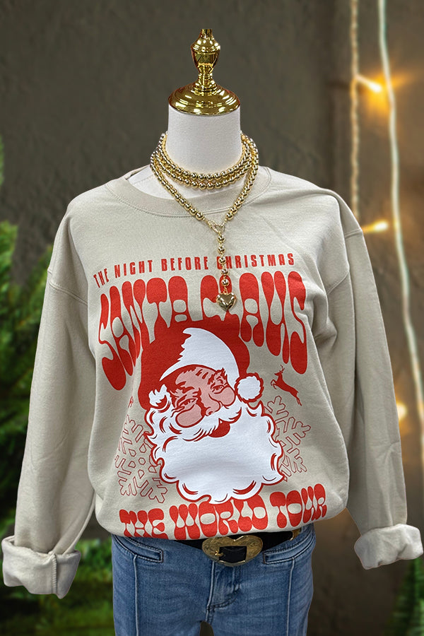 Vintage Santa Band Sweatshirt