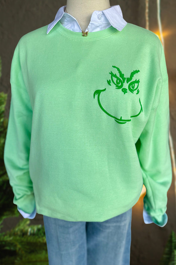 In My Grinch Era Puff Sweatshirt