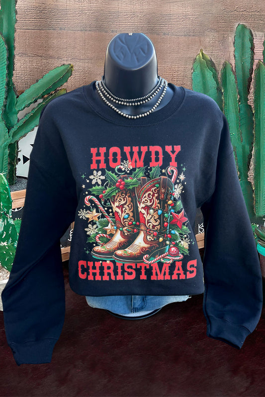 Howdy Christmas Sweatshirt