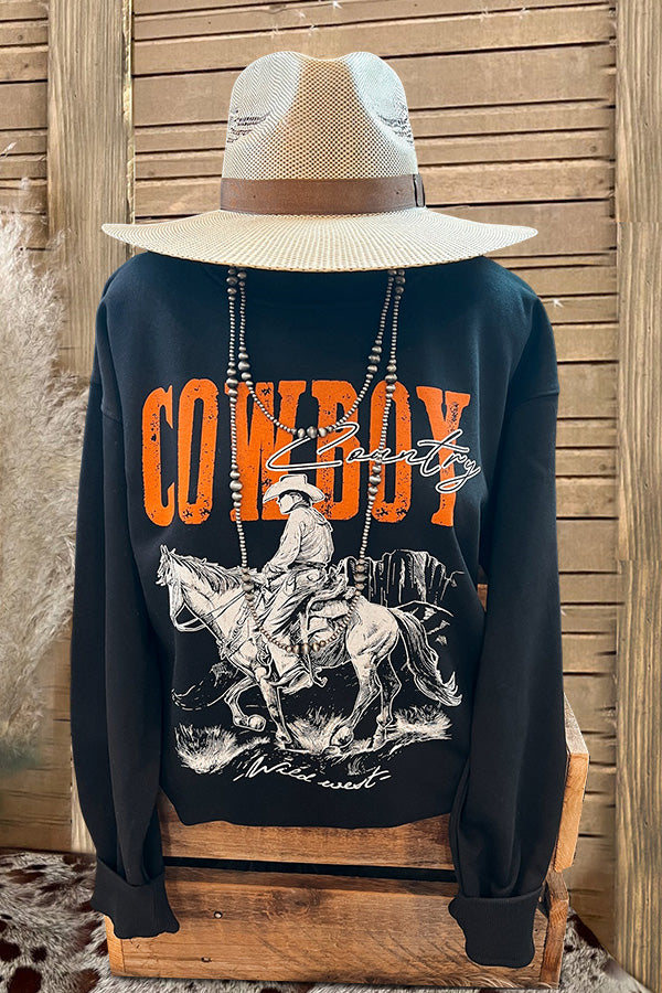 Vintage Cowboy Country Sweatshirt