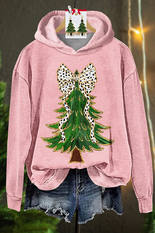 Shiny Christmas Tree Hoodie