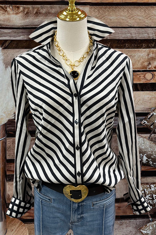 Striped Casual Shirt