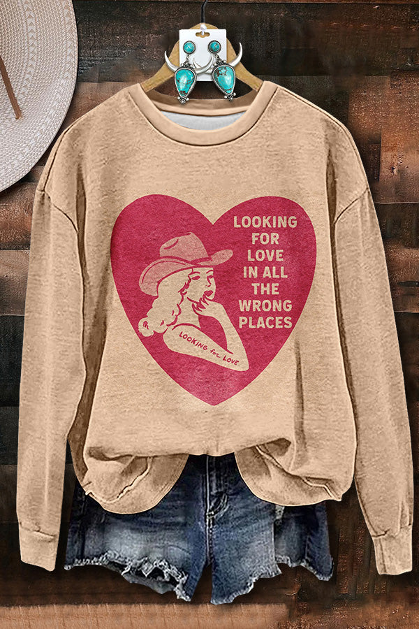 Western Heart Cowgirl Sweatshirt