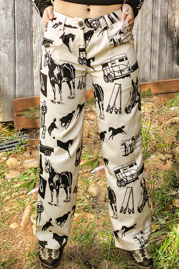 Texas City Printed Trousers