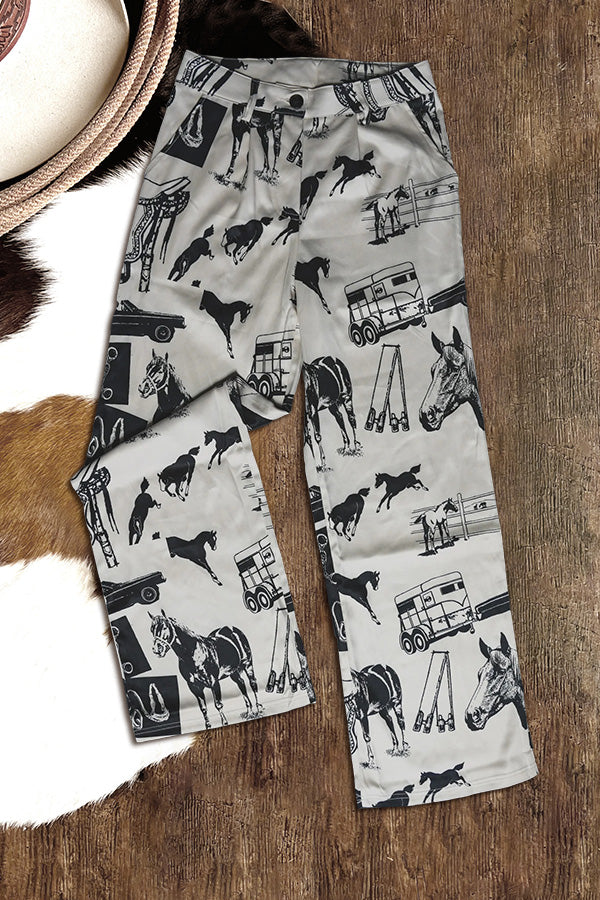 Texas City Printed Trousers