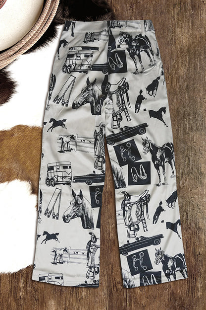 Texas City Printed Trousers