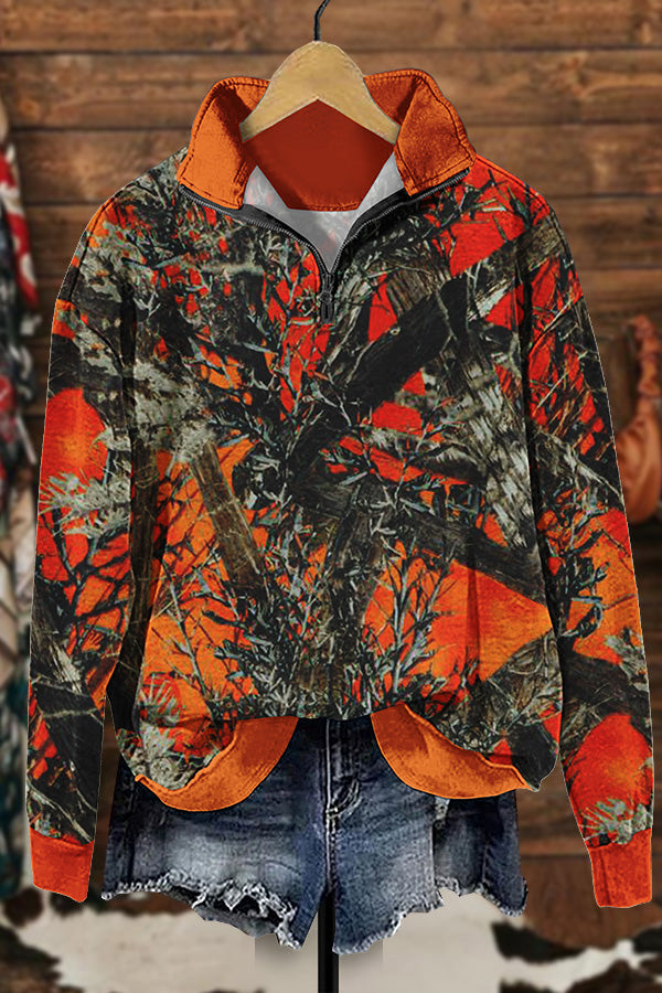 Wildfire Protection Natural Zip Sweatshirt