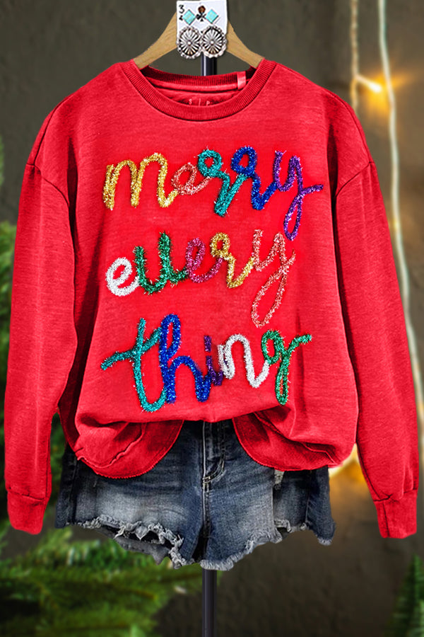 Classic Merry Christmas Sweatshirt