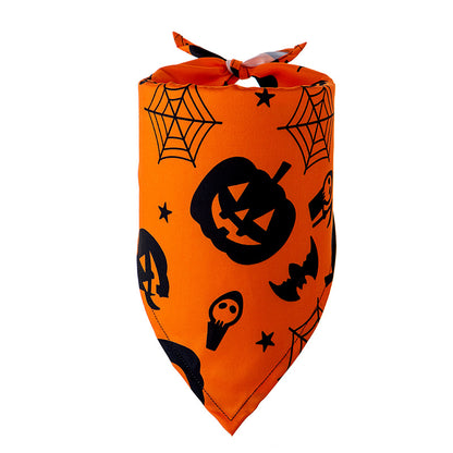 Halloween Pumpkin Print Scarf