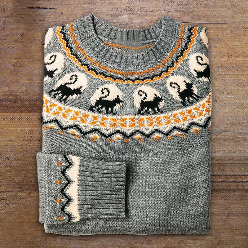 Cat-O-Lantern Sweater