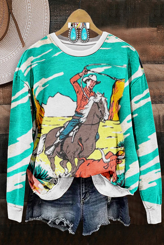 Retro Rope Rider Sweatshirt