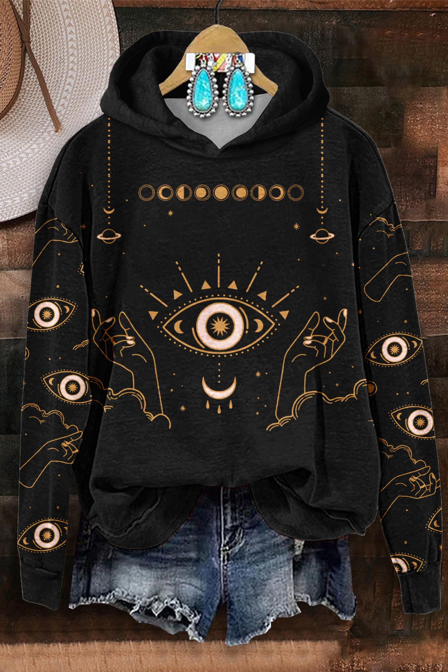 Mystical Tarot Hooded Sweatshirt