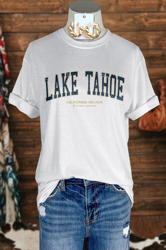 Casual Lake Tahoe T-shirt