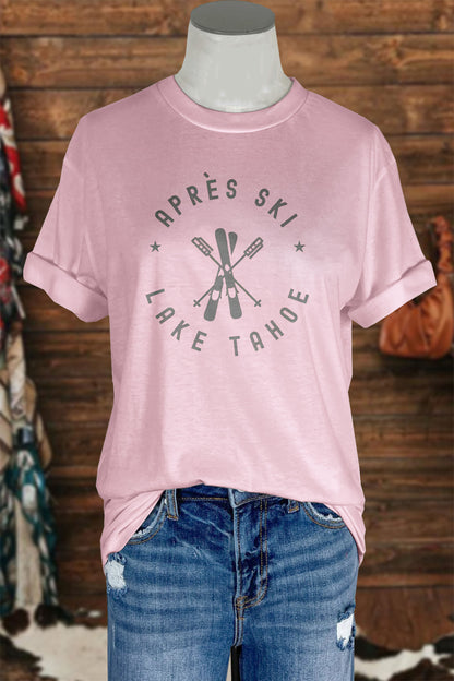 Lake Tahoe Apres Ski T-shirt