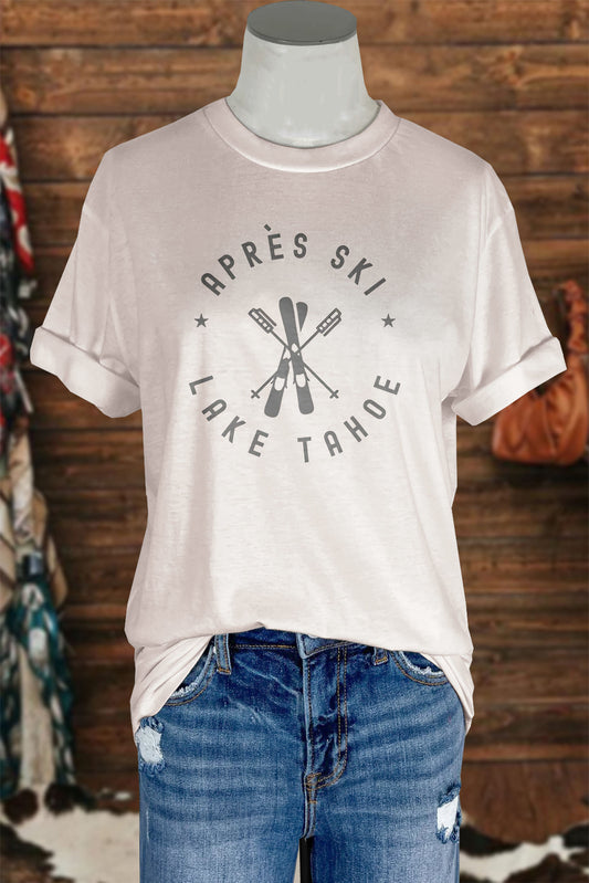 Lake Tahoe Apres Ski T-shirt