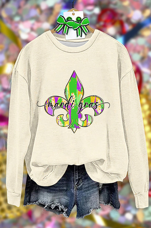 Classic Mardi Gras Sweatshirt