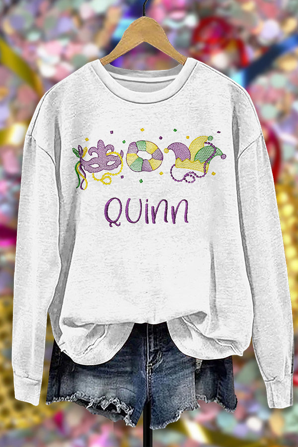 Funny Mardi Gras Sweatshirt