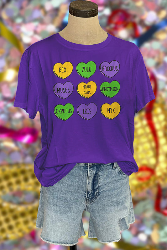 Colorful Mardi Gras T-shirt