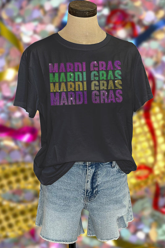 Mardi Gras Colorful T-Shirt