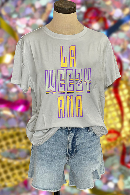 La Weezy Ana Print T-shirt