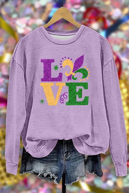 Classic Mardi Gras Sweatshirt