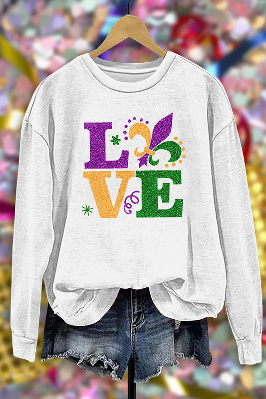 Classic Mardi Gras Sweatshirt