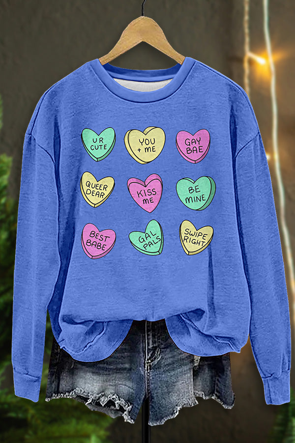 Cute LGBT Valentines Sweatshirt