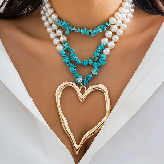 Vintage Love Turquoise Necklace