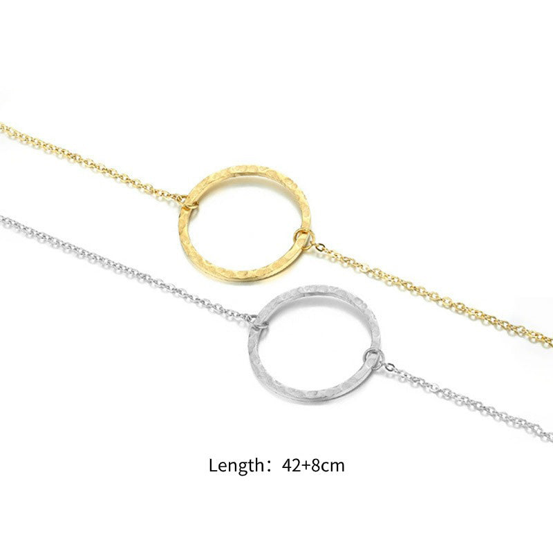 Classic Simple Circle Necklace