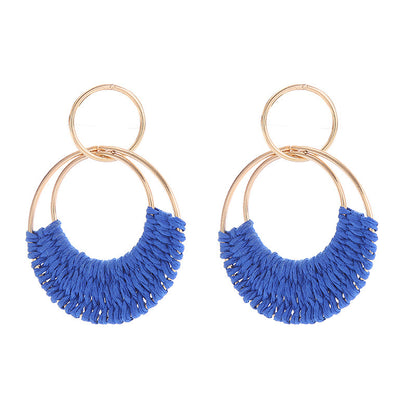 Distinctive Braided Earrings