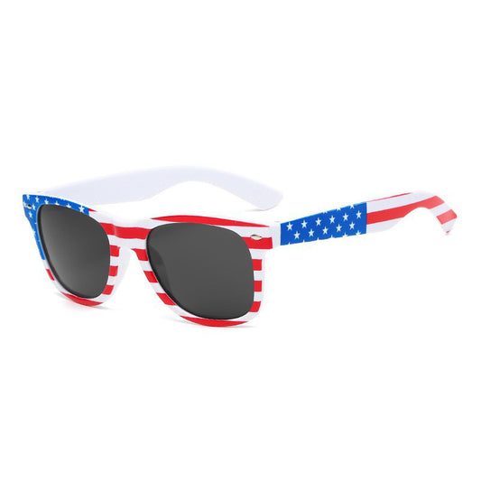 Classic Independence Day American Flag Sunglasses